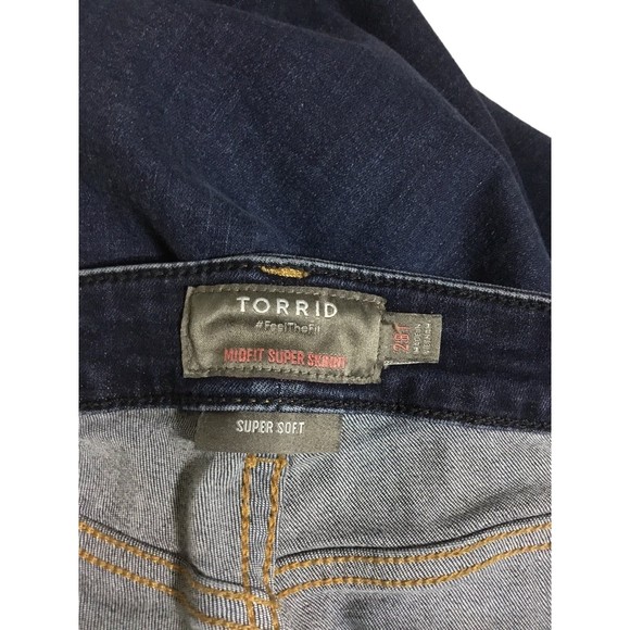 Torrid Midfit Super Skinny Size 28 T Jeans - Picture 3 of 7